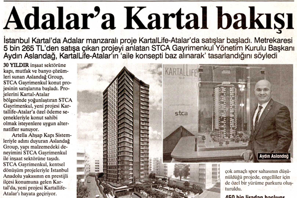 Kartallife Yurt Gazetesi Haberi