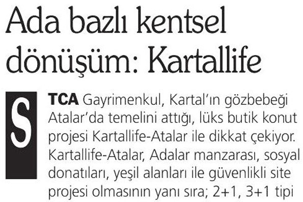 YeniÇağ Gazetesi Haberi