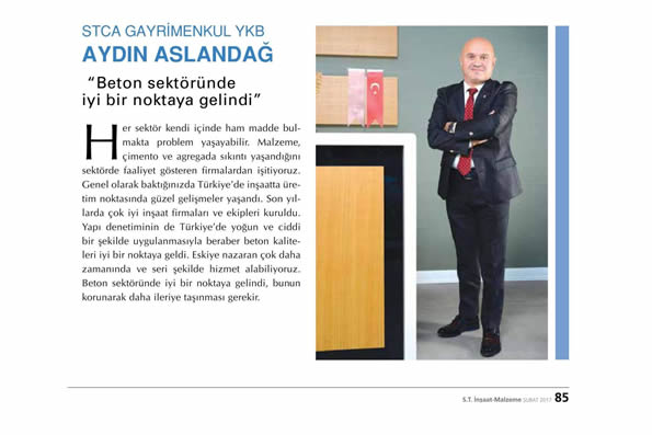 ST İnşaat Malzeme Dergisi